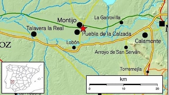 Montijo registra un temblor de magnitud 2,5