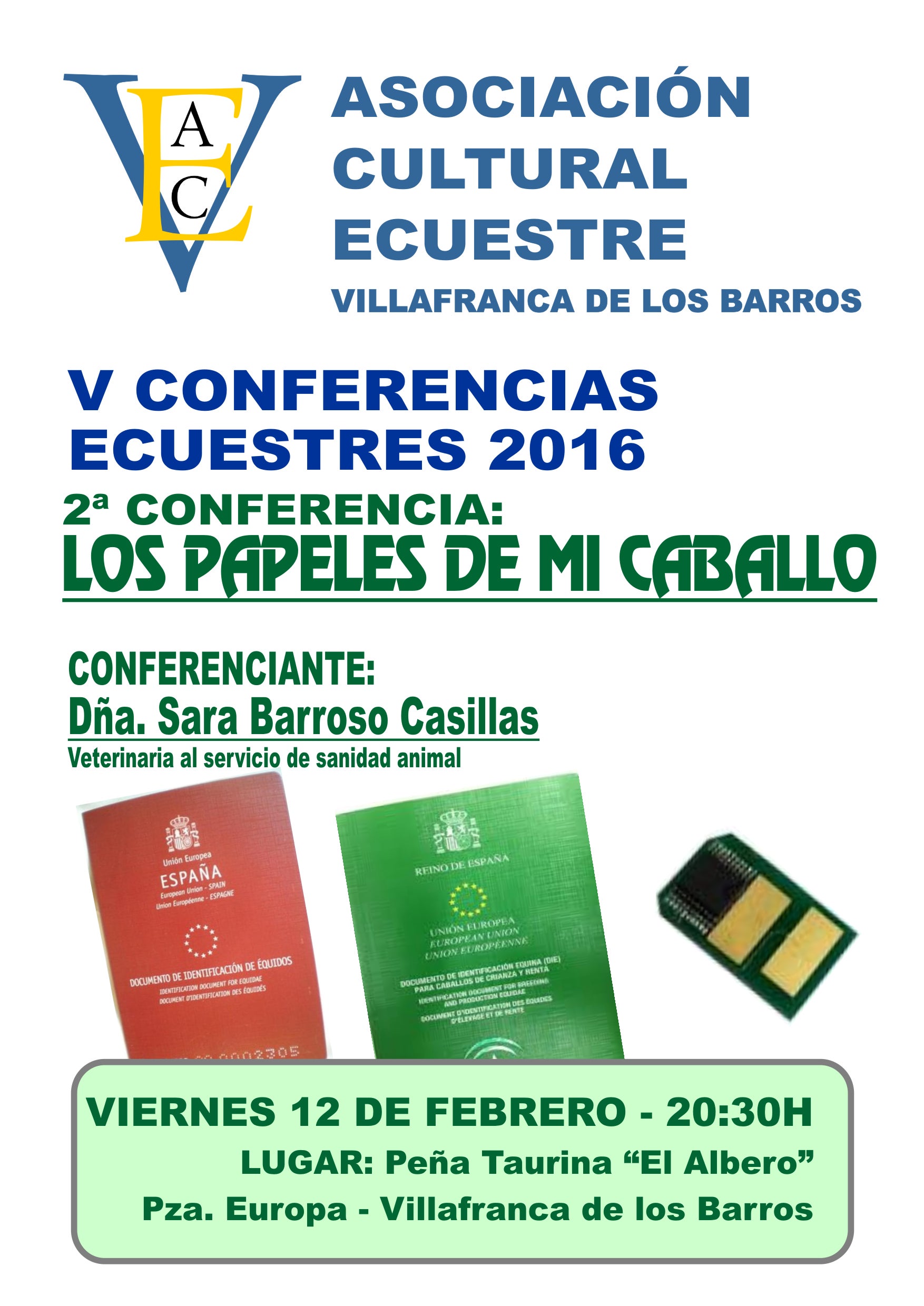El ciclo de charlas ecuestres trata hoy de los requisitos para obtener la autorización de vehículos de transportes de équidos