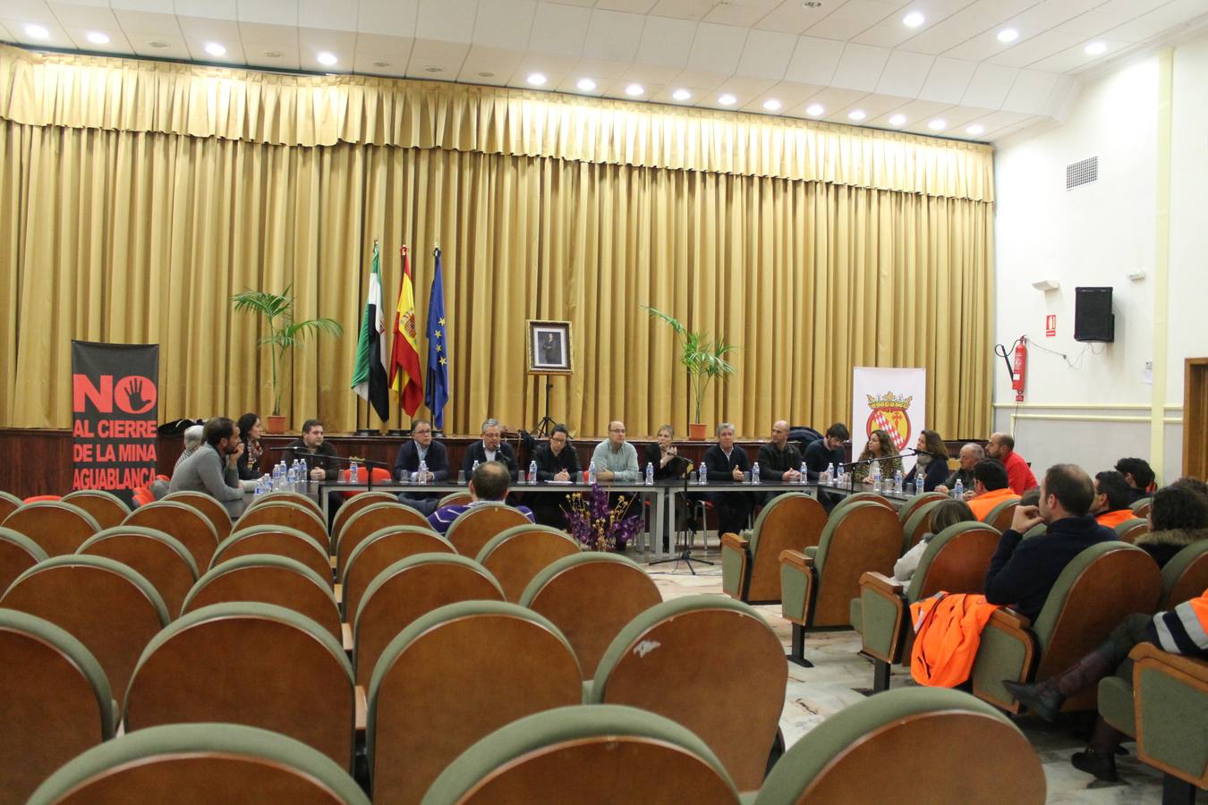 Los trabajadores de Aguablanca continúan su lucha contra el cierre de la mina