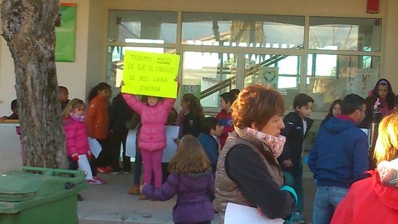 «Todos tenemos miedo», dicen los escolares de Pueblonuevo