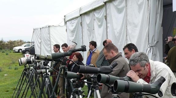 Cuacos de Yuste organiza un curso de iniciación en la observación de aves