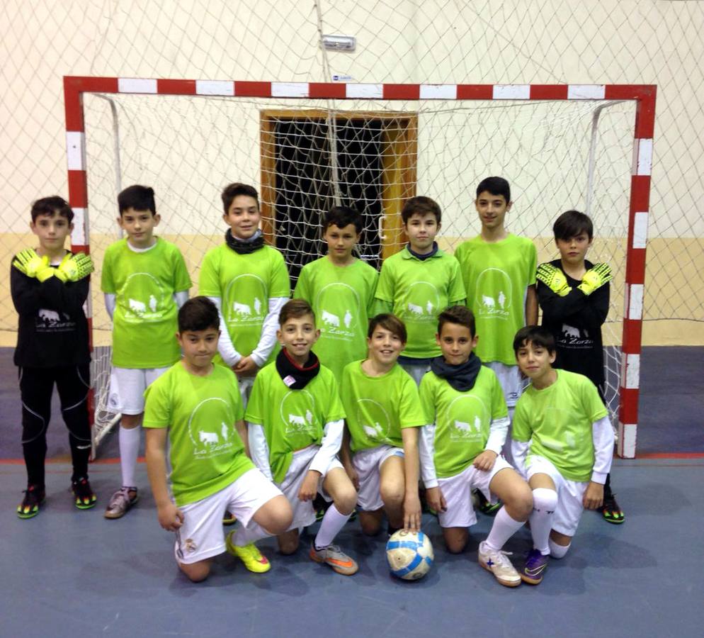 La Escuela Municipal de Fútbol Sala se mide a Oliva y Valdetorres