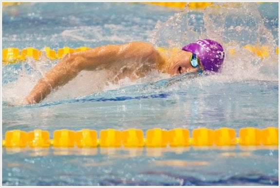 César Castro logra el bronce en los 100 libre del Nacional Junior