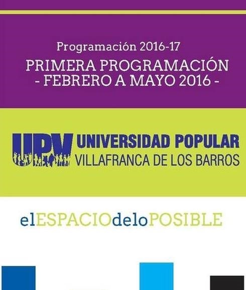 La UPV hace público la programación general para el próximo trimestre