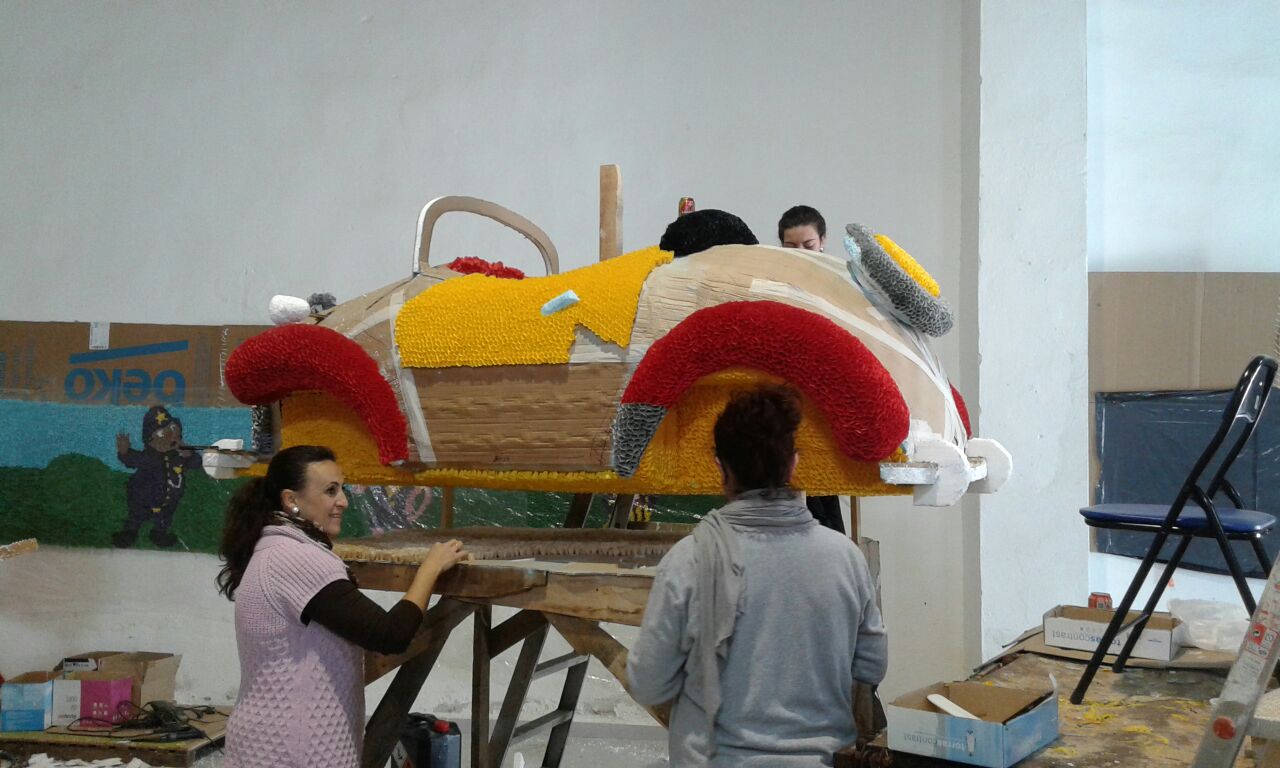 Ocho carrozas participarán en el desfile de la Romería de Piedraescrita