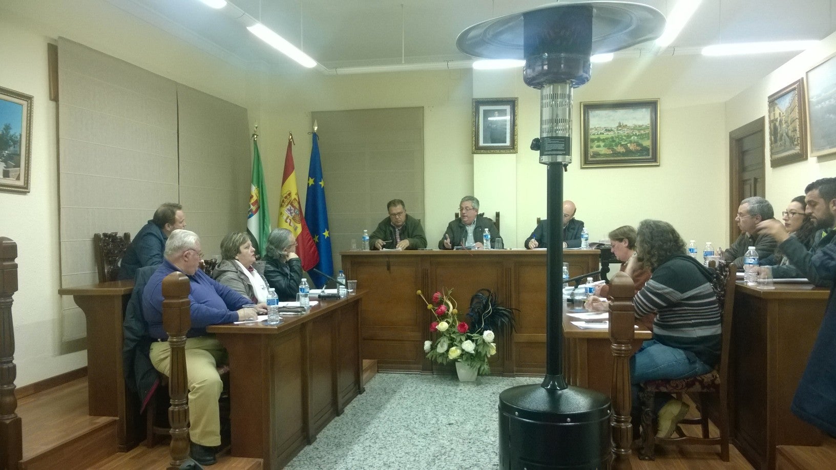 Pleno con multitud de puntos en el orden del día