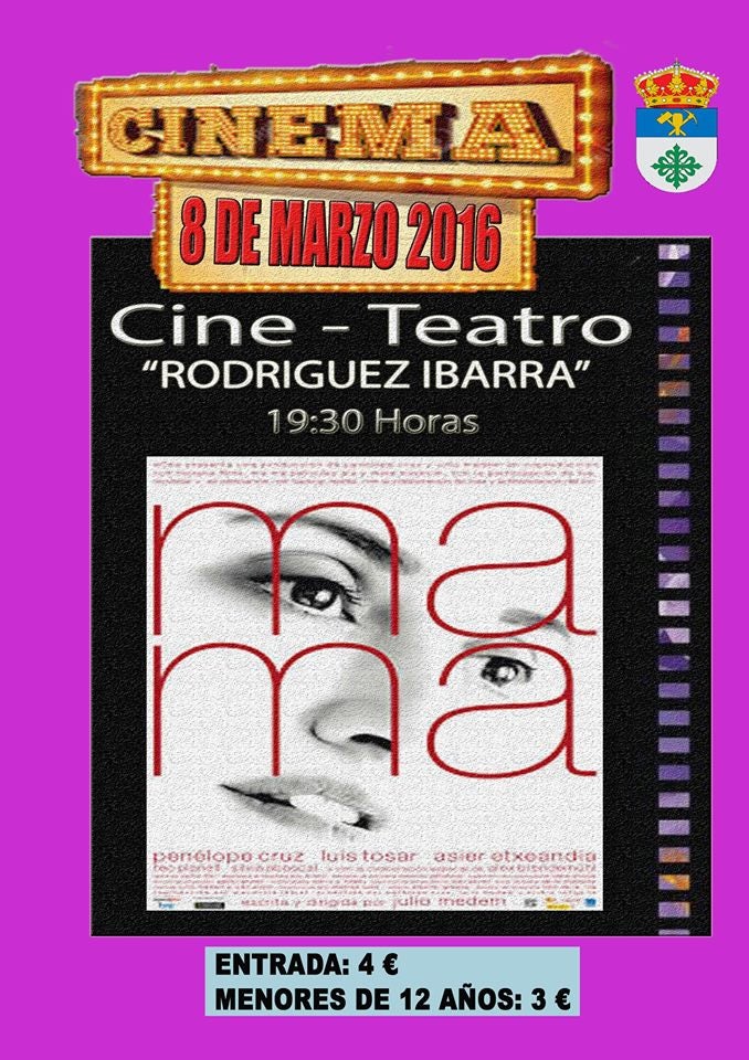La película ‘Ma ma’ se proyectará el próximo 8 de marzo con motivo del Día Internacional de la Mujer