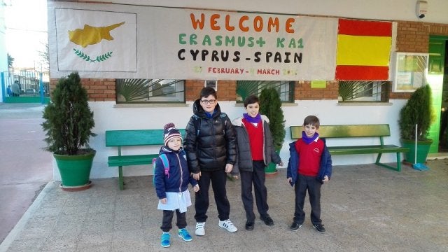 Una delegación chipriota visitó el Colegio Rodríguez Cruz en el marco de la acción KA 1 de Erasmus+