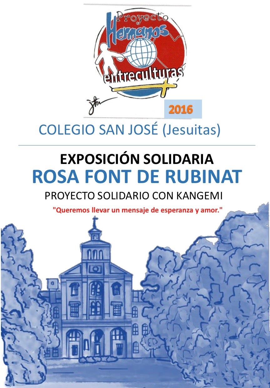 El Colegio San José acoge una exposición solidaria con el Proyecto Hermanos del centro