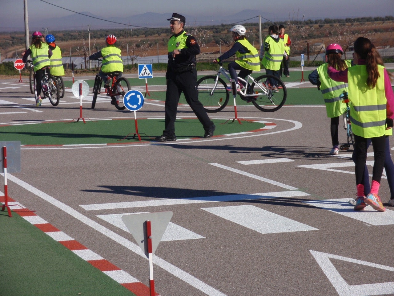 Villafranca cuenta ya con un circuito municipal de educación vial