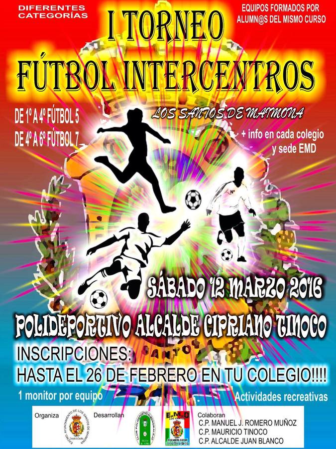 200 niños de primaria participarán en el torneo de fútbol entre los colegios de la localidad