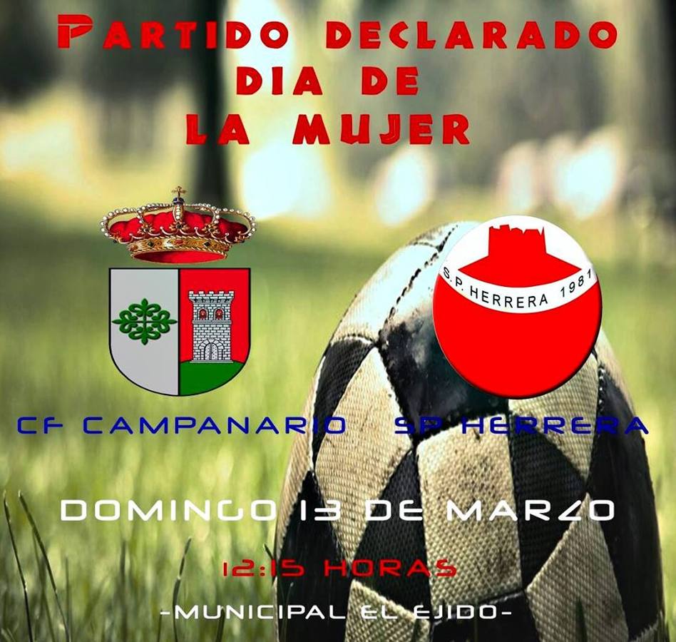 Las mujeres tendrán entrada gratuita en el partido del domingo entre el 'Campa' y el Herrera