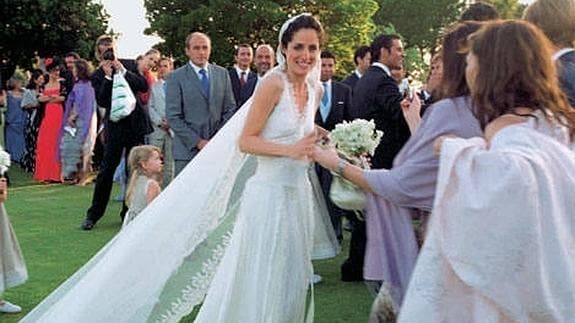 Carolina Herrera y la boda de su hija en Cáceres