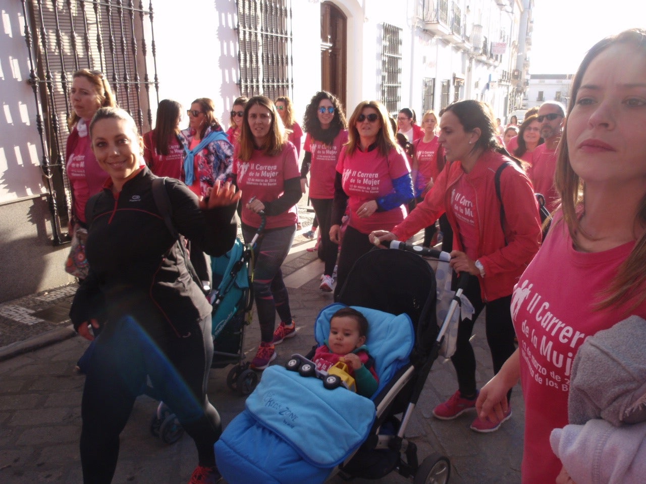 Una carrera puso el punto final a las celebraciones del Día Internacional de la Mujer