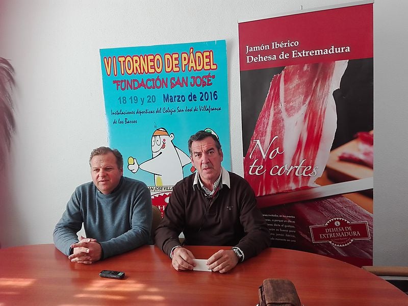 Presentada la sexta edición del Torneo de Pádel Fundación San José