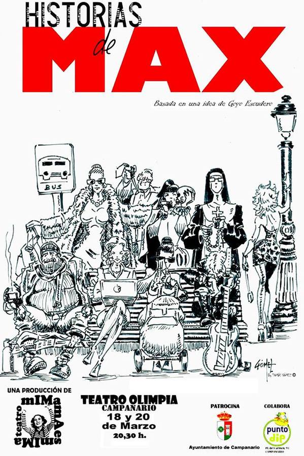 Mimaesmima Teatro estrena el viernes 18 su nuevo montaje 'Historias de Max'