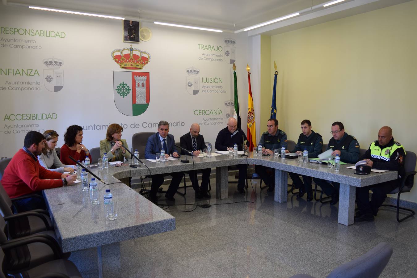 La Junta Local de Seguridad aborda el dispositivo de seguridad para la romería