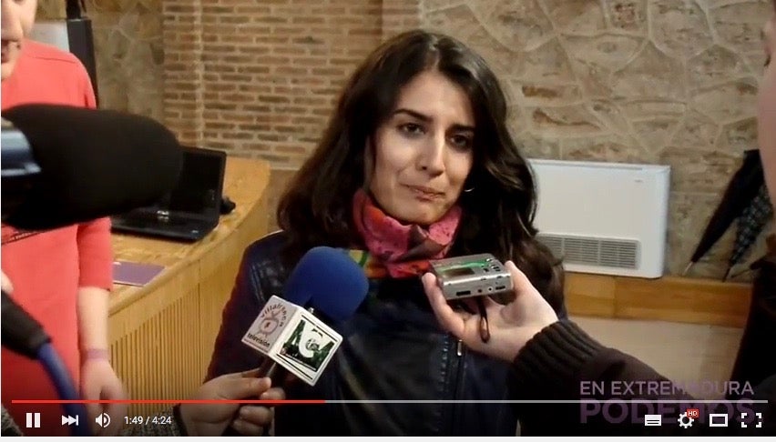 Podemos explica en asamblea pública en la Casa de la Cultura los motivos de presentar una enmienda a la totalidad de los presupuestos de la región