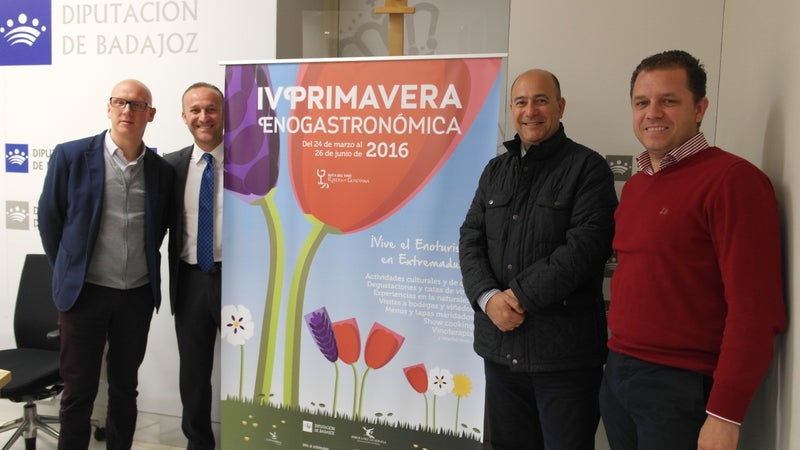 La IV Primavera Enogastronómica se celebrará del 24 de marzo al 26 de junio en 20 localidades de la Ruta del Vino Ribera del Guadiana