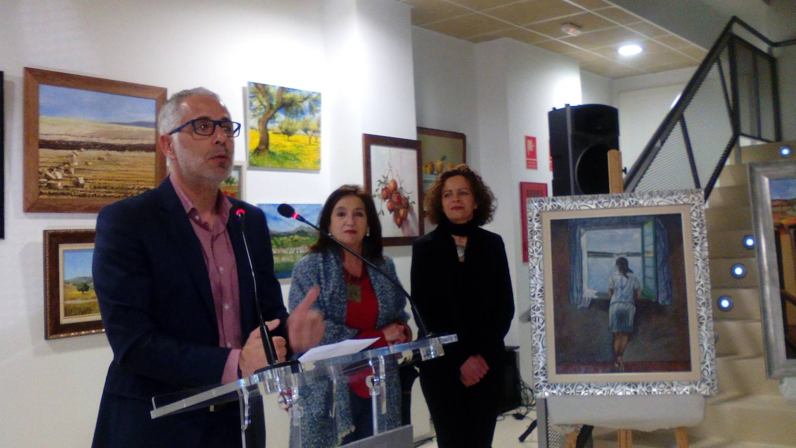 “Pinceladas Sueltas”, primera exposición de pintura de Isabel Camarero Moraga en Herrera del Duque