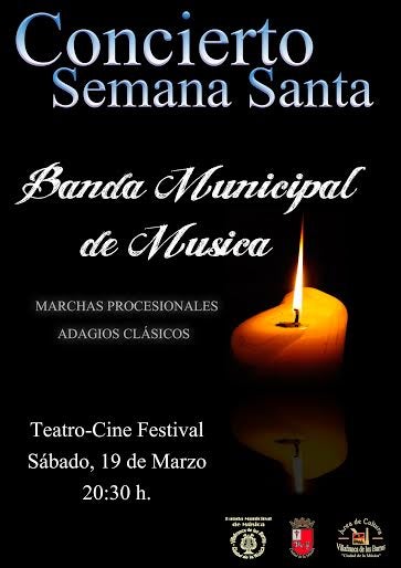 Esta noche concierto de la Banda Municipal de Música en el Teatro-Cine Festival (20:30 horas)