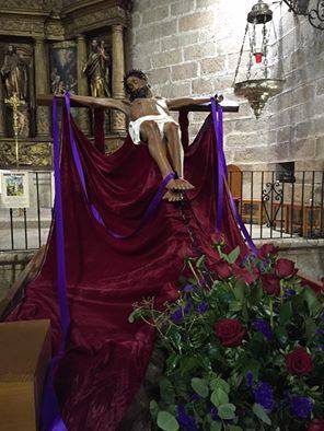 Los costaleros realizarán un baile con el Cristo de la Peña en su Vía Crucis