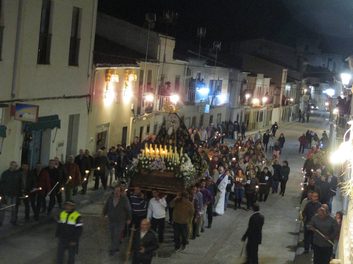 La Soledad sale en procesión hoy dos veces