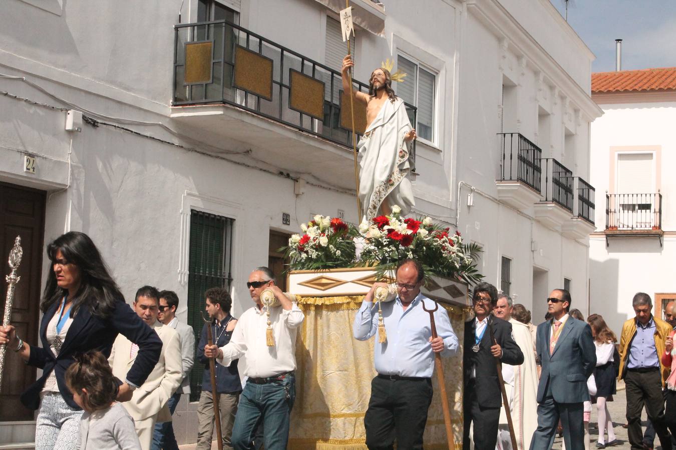 Con el Domingo de Resurrección y la Quema de Judas se pone fin a la Semana de Pasión en Monesterio