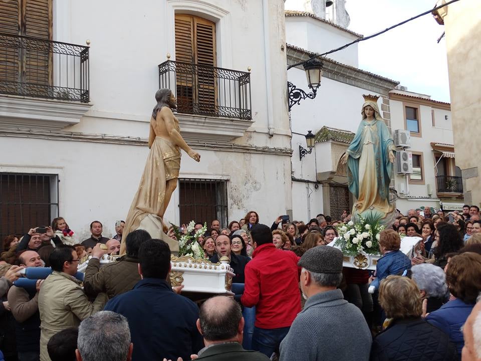 La procesión del Resucitado cierra los actos de la Semana Santa
