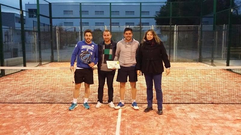 José Ángel Contador y Alberto Rángel se alzan ganadores del II Torneo de Pádel