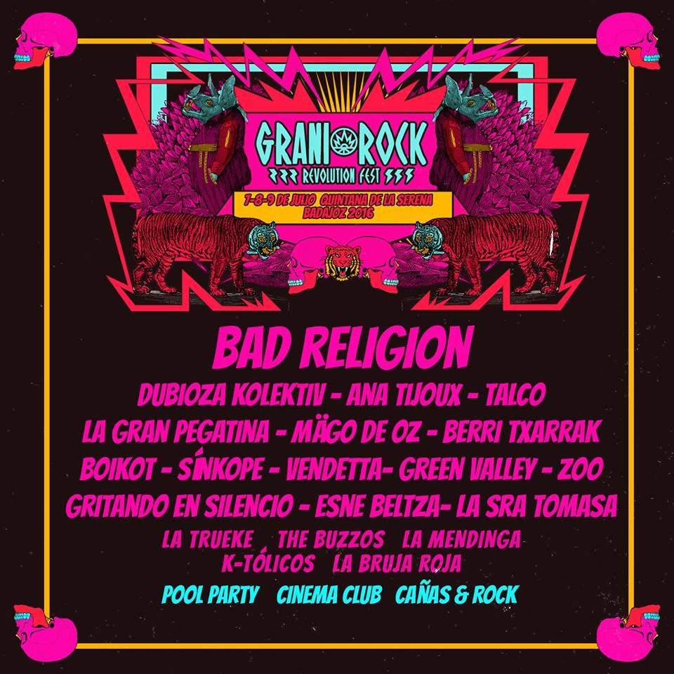 Ya se pueden adquirir en diferentes puntos físicos los abonos de Granirock