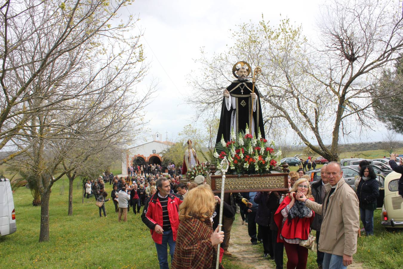 Poca afluencia de público en la romería de San Benito