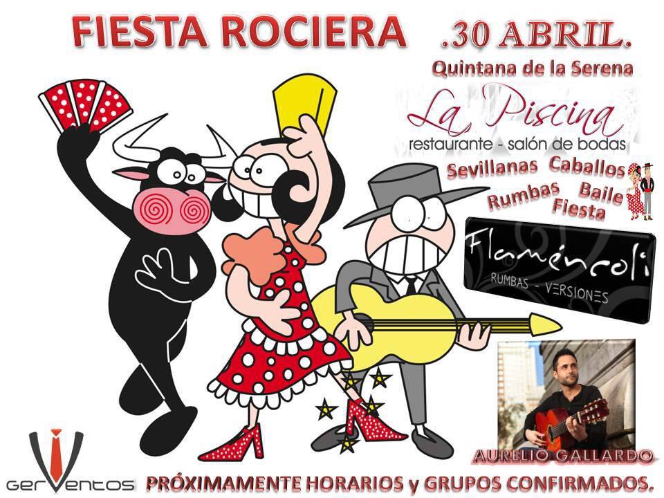 El restaurante La Piscina de Quintana prepara una gran fiesta rociera para el 30 de abril