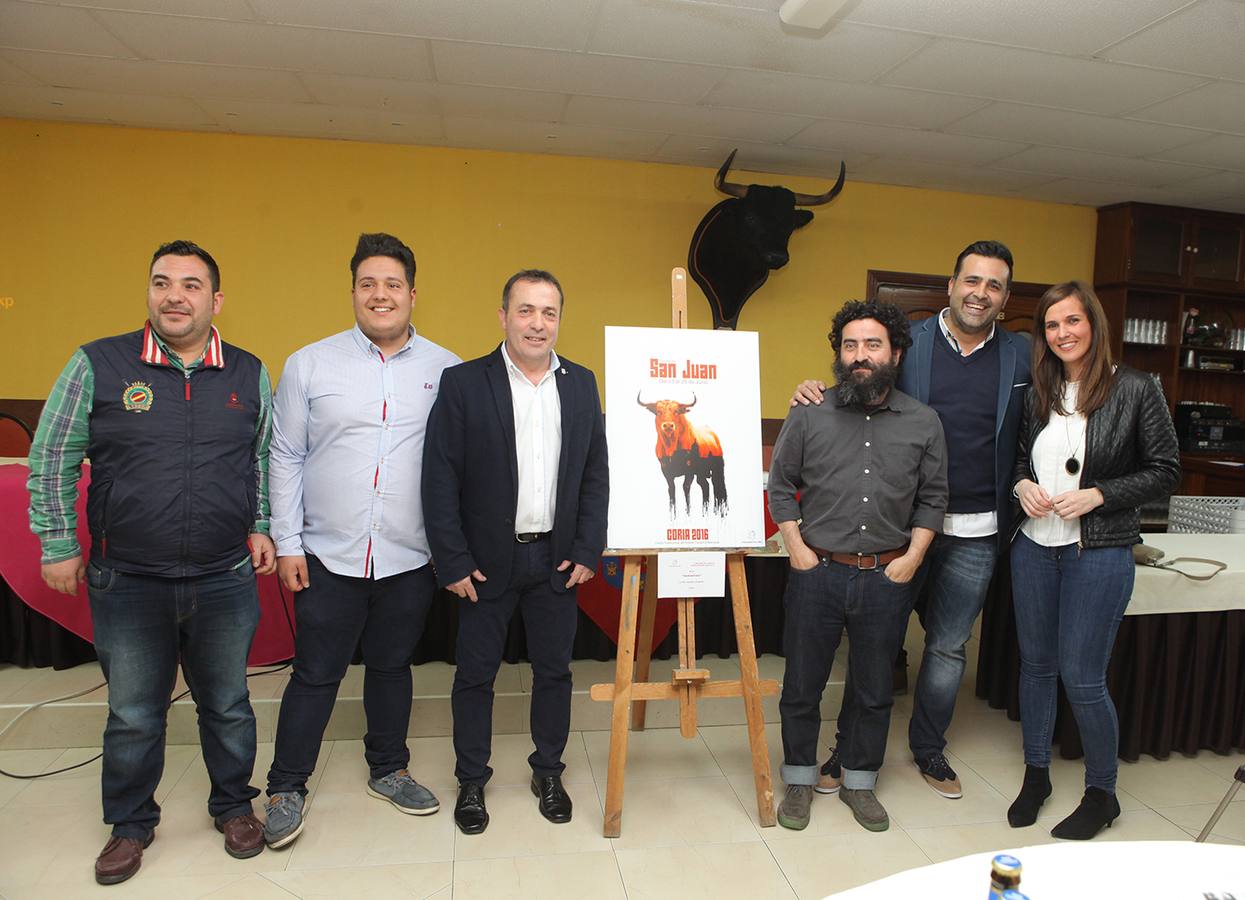 El cauriense Carlos Moyano ganador del concurso de carteles San Juan 2016