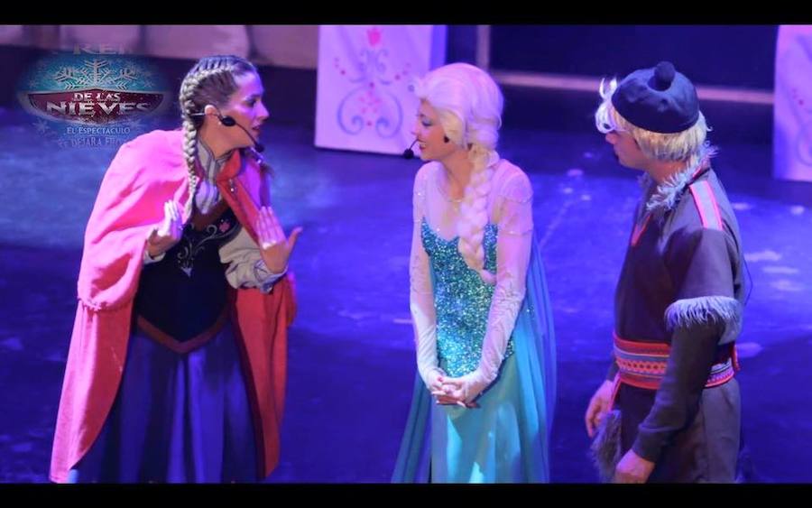 El musical ‘La Reina de las Nieves’ hace parada en la localidad en su gira por toda España