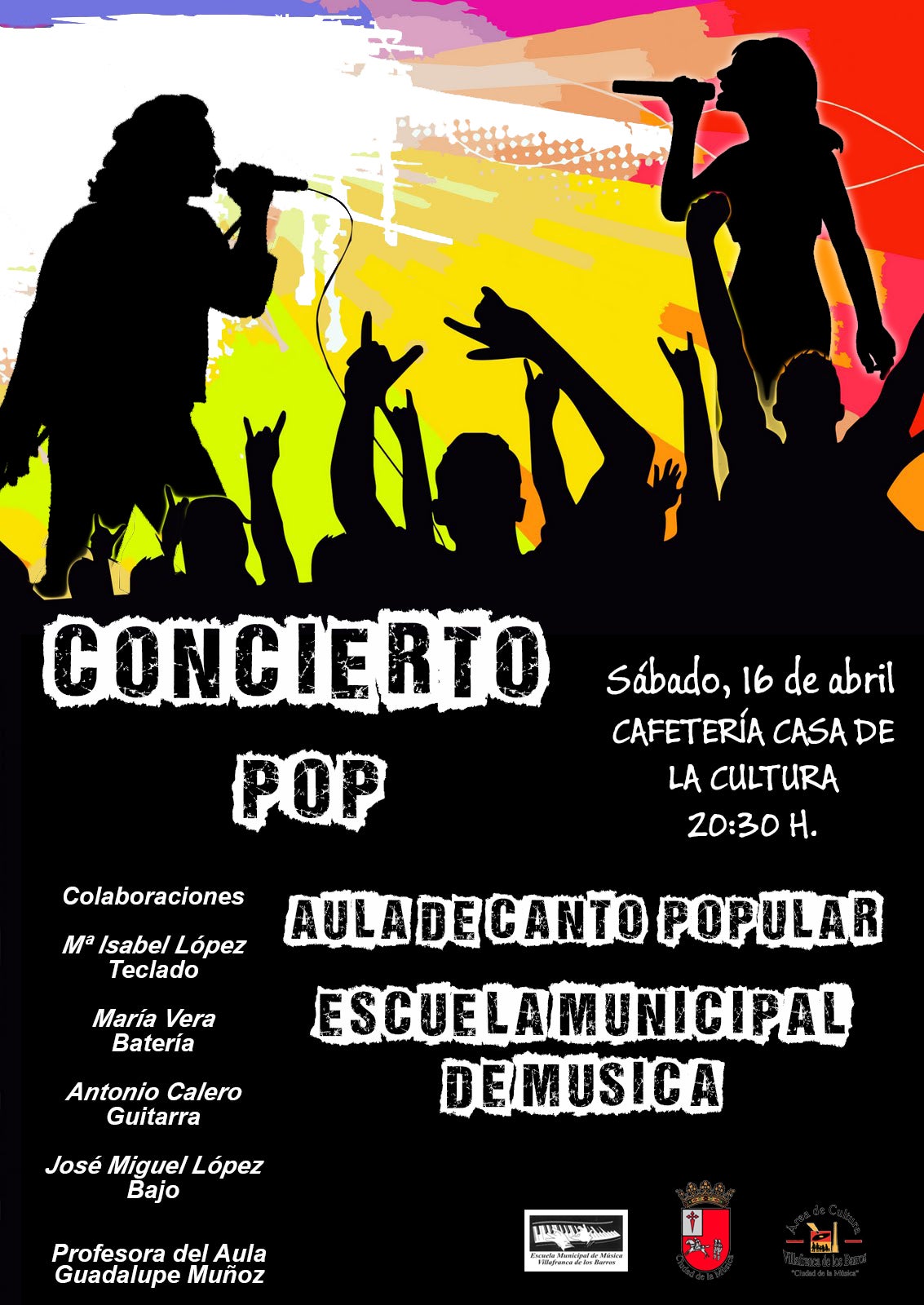 Fin de semana cargado de actividades culturales en la Casa de la Cultura de Villafranca