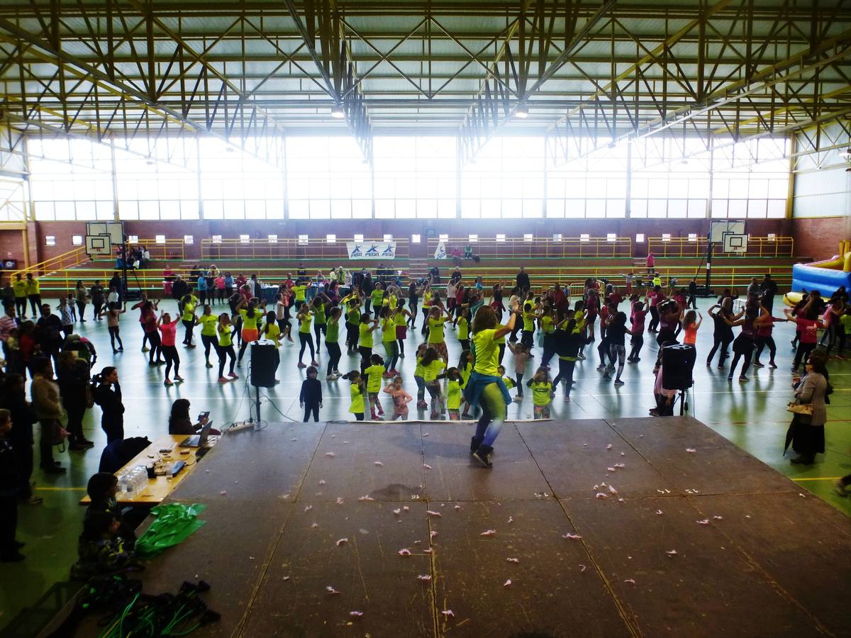 Gran participación en el Aerobithón santeño