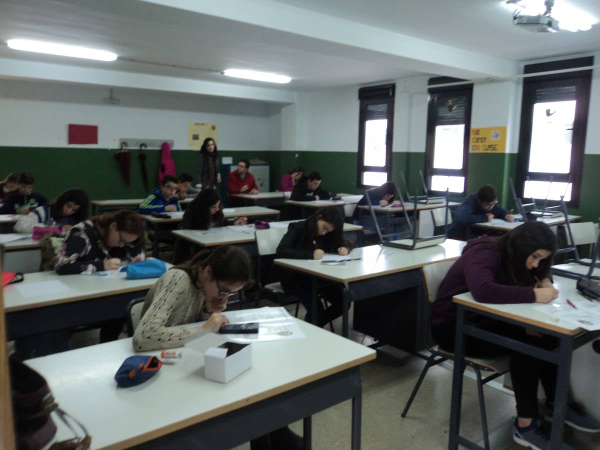 El IES Benazaire acoge la fase comarcal de la XXV edición de la Olimpiada Matemáticas