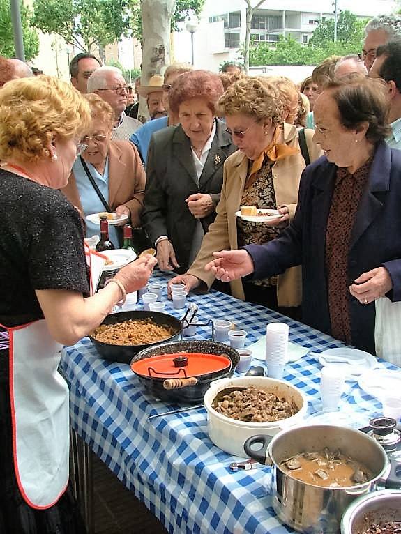 Los fuentecanteños en Cataluña también celebran la Chanfaina