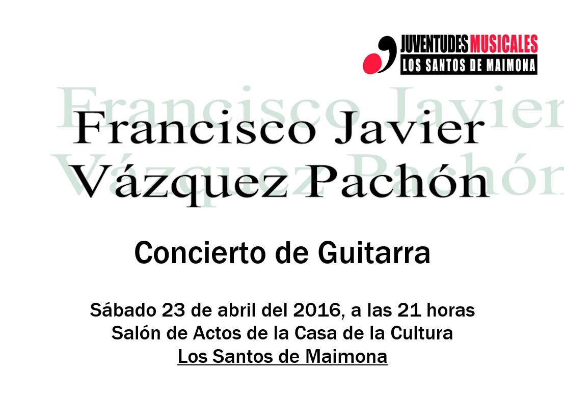 Juventudes Musicales ofrecerá este sábado un concierto de guitarra