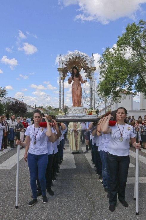 Cálida despedida a Santa Eulalia