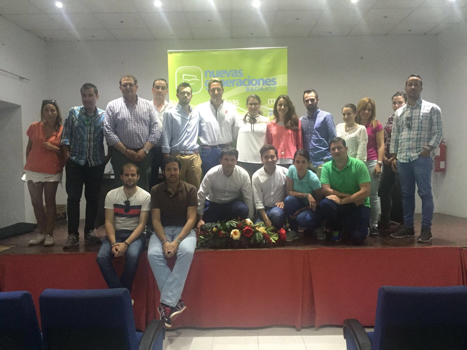 NNGG de la provincia de Badajoz se reúne en Tierra de Barros con el objetivo de hacer oír la voz de los jóvenes ante la sociedad y las instituciones