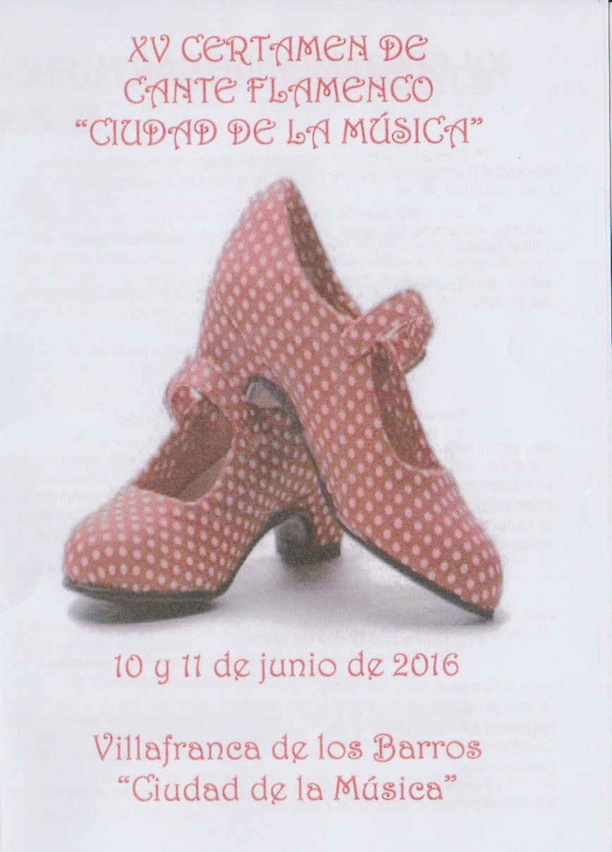 El XV Certamen de Cante Flamenco se celebrará los días 10 y 11 de junio