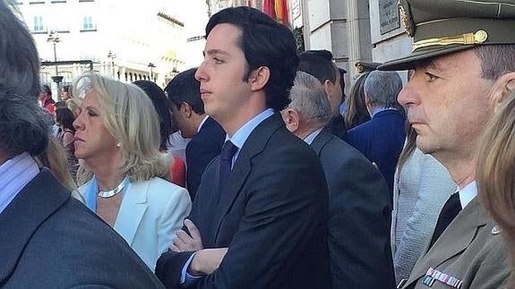 El guardia civil que puso firme al «pequeño Nicolás» en la recepción del Dos de Mayo