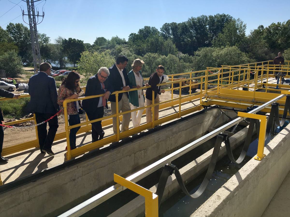 La estación depuradora de Coria estrena línea de aguas, en la que se han invertido 5,1 millones de euros