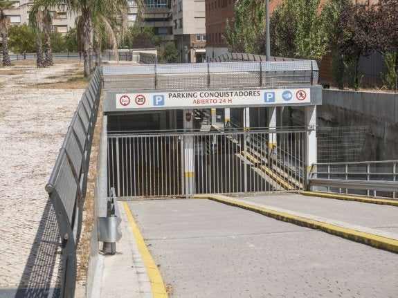 Liberbank invertirá tres millones para abrir el parking Conquistadores