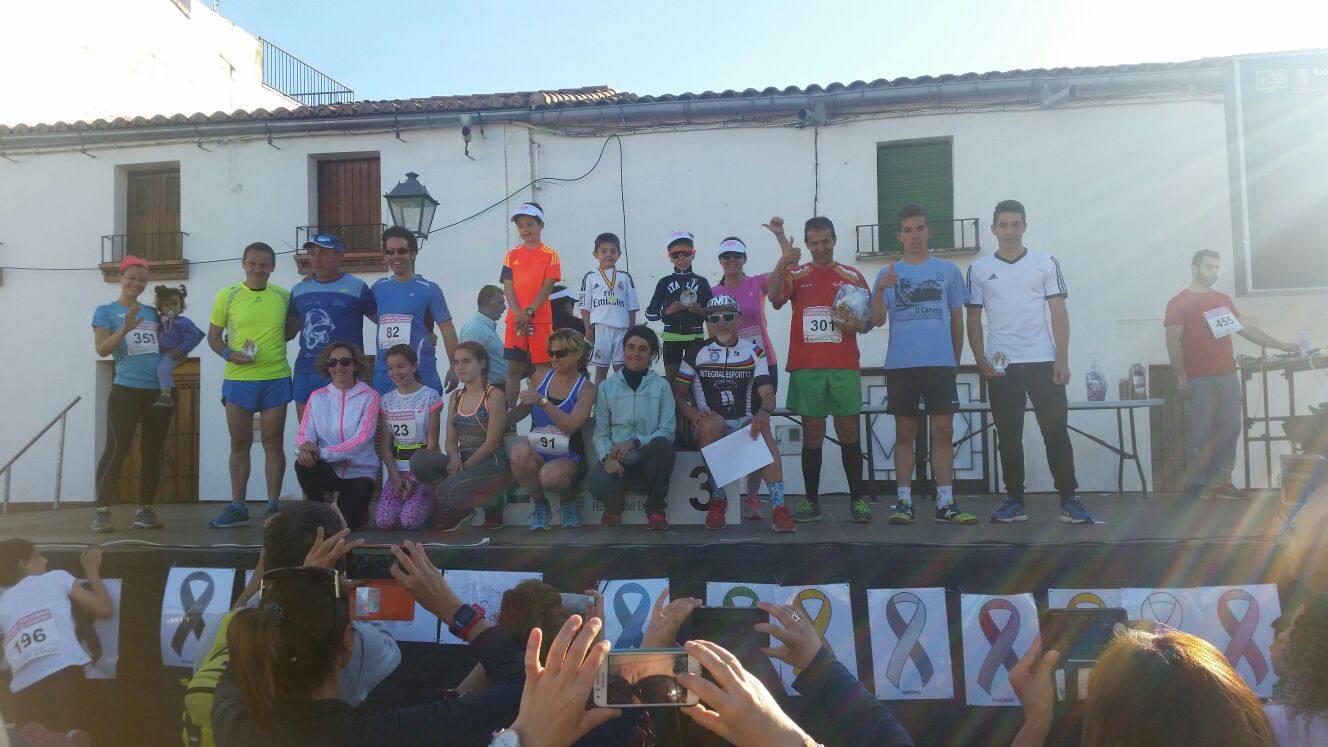 Éxito de particpación en la III Carrera contra el Cáncer en Herrera del Duque