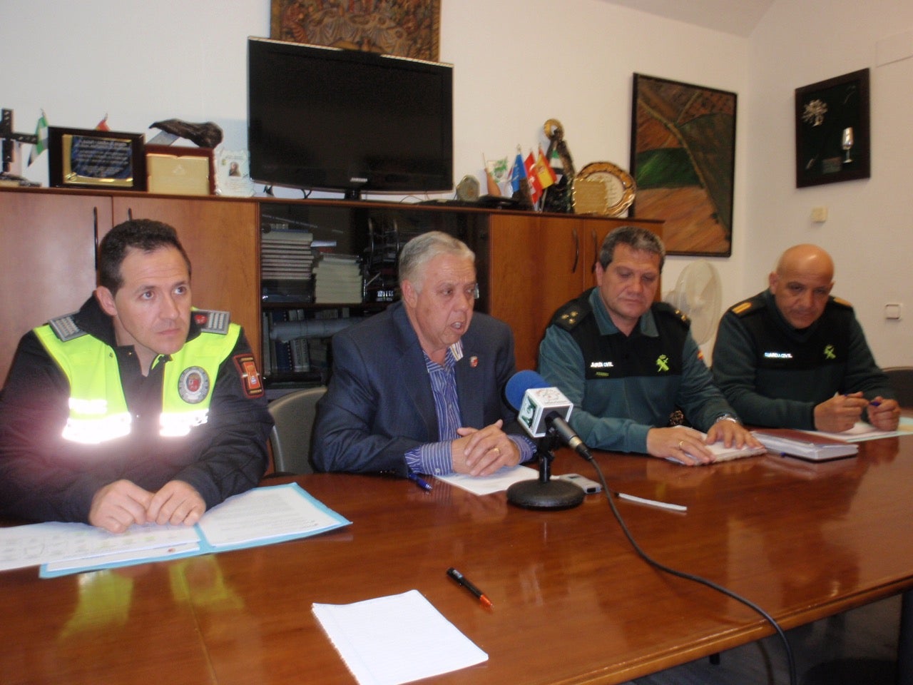 Todo el disposititivo de seguridad está listo para San Isidro