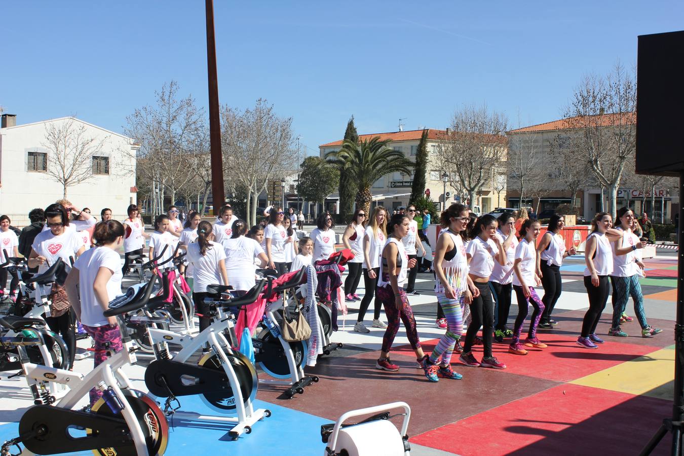 El II Maratón solidario de zumba será este sábado a favor del Cristo de la Peña