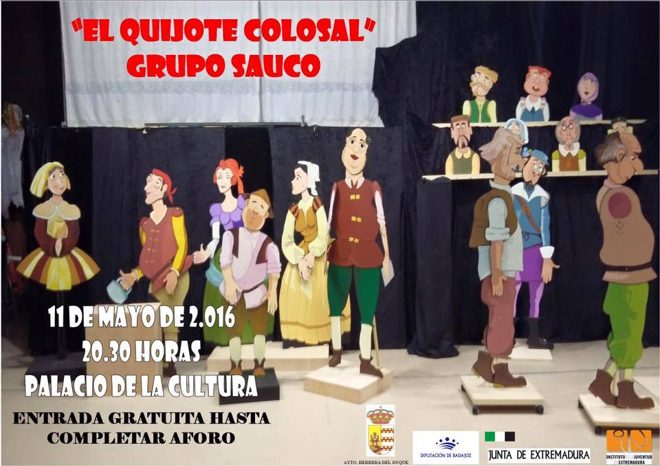 “El Quijote Colosal” llega esta tarde al Palacio de la Cultura